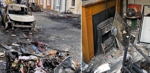 Göçmen öfkesi Kuzey İrlanda’yı küle çevirdi Bölgeden gelen görüntüler korkunç