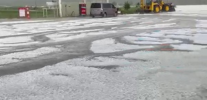 Kars’ta Dolu ve Sel Tarım Arazilerine Zarar Verdi