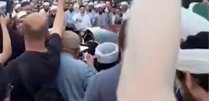 Tahliye edilen Yusuf Ziya Gümüşel, tekbirler eşliğinde kahraman gibi karşılandı