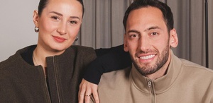 Hakan Çalhanoğlu‘nun eşinden eleştirilere karşı zehir zemberek açıklama
