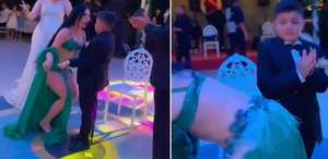 Oğullarının sünnet düğününe dansöz çağırdılar, ortalık fena karıştı