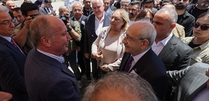 Ankara’da olaylı cenaze İnce ve Kılıçdaroğlu yıllar sonra aynı karede