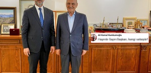 Alper Yeğin’in ziyareti ilçede büyük tartışma yarattı