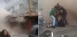 39 saniyede cehennemi yaşadılar Çifte depremi en iyi anlatan görüntü
