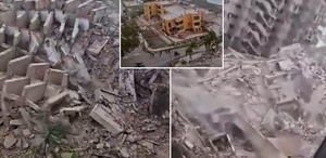 Art arda 2 deprem ülkeyi yerle bir etti Görüntüdeki çığlıklar yürek dağladı