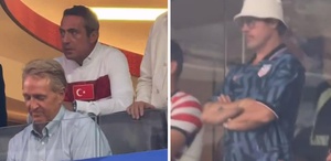 Ali Koç ile Brad Pitt Dünya Kupası’nda yan yana Verdiği para servet değerinde