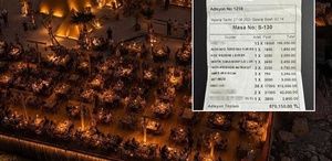 870 bin TL’lik hesap olay oldu, işletme sessizliğini bozdu