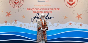 Emine Erdoğan, “Gönül Elçileri Koruyucu Aile Vizyon Çalıştayı Kapanış Programı“nda konuştu