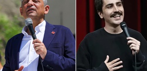 Özgür Özel, cezaevindeki komedyen Deniz Göktaş’ı ziyaret etti