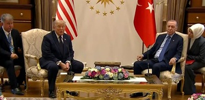 Beştepe’deki görüşme başladı Cumhurbaşkanı Erdoğan ve Trump’tan ilk sözler