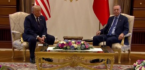 Beştepe’deki görüşme başladı Cumhurbaşkanı Erdoğan ve Trump’tan ilk sözler