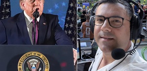 TRT spikeri Özkan Öztürk’ten olay Trump göndermesi