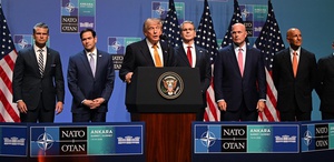 ABD Başkanı Trump, NATO Zirvesi sonrası açıklamalarda bulunuyor: Erdoğan’a teşekkür ederim