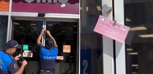 Dev market zincirine ikinci şok Aynı şube yeniden mühürlendi