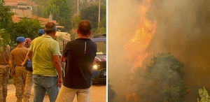 Muğla’nın Fethiye ilçesinde orman yangını Tahliyeler başladı
