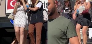Turist olarak geldiler, gece kulübünde yakalandılar