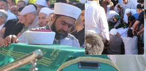 Bir babanın en zor görevi Askerlik çağındaki oğlunun cenaze namazını kıldırdı