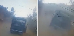 Yangın bölgesinden dehşete düşüren görüntü: Allah gitti adam