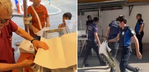 Özür diledi ama kurtulamadı Zabıta tezgâhını kaldırdı