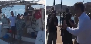 Yunanistan Başbakanı Miçotakis’ten Türk turistlerle sürpriz sohbet