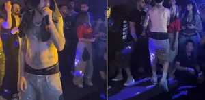 Rapçi Khontkar, İstanbul’daki konserini terk etti Seyirciler isyan etti