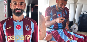 Salah Trabzonspor formasını giydi İlk sözleri bütün şehri ayağa kaldıracak