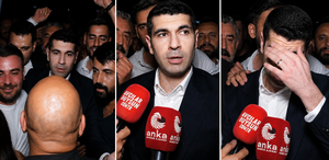 14 ay sonra tahliye edilen Utku Caner Çaykara’yı cezaevi kapısında coşkulu kalabalık karşıladı
