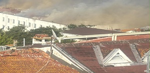Heybeliada Deniz Harp Okulu’nda yangın Çok sayıda ekip sevk edildi