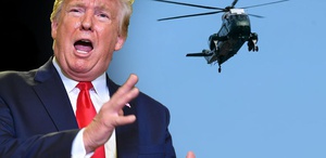 Trump’ı taşıyan helikopterde ölüm tehlikesi Ramak kala kurtuldu
