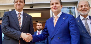 Muhalefette yeni ittifak trafiği: Fatih Erbakan, Mahmut Arıkan’ı ziyaret etti