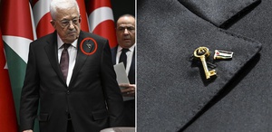 Abbas’ın yakasındaki anahtarın anlamı yürek burktu: Filistin’e dönüş umudunu simgeliyor