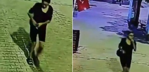 Bayrağa çirkin saldırı Polis her yerde bu kadını arıyor