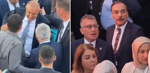 Partilerinden istifa eden milletvekilleri Ömer Karakaş ve Mustafa Bilici AK Parti’nin 25. yıl programına katıldı
