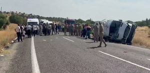 Lice’de Minibüs Devrildi: 5 Ölü, 11 Yaralı