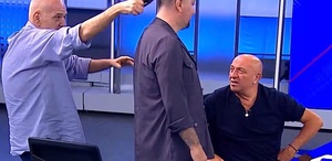 Ahmet Çakar ve Necati Ateş, o pozisyonu stüdyoda canlandırdı