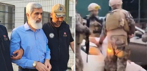 Destekçileri, Alparslan Kuytul’un bindirildiği aracın önüne yattı