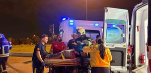 Kayseri’de feci kaza: Yolcu otobüsü ile yakıt tankeri taşıyan tır çarpıştı: 30 yaralı