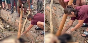 Selin vurduğu Nepal’de insanlık dışı görüntüler: Cesetleri talan ettiler