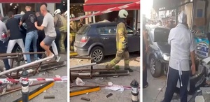 Beykoz’da otomobil yayaların arasına daldı: Yaralılar var