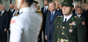Cumhurbaşkanı Erdoğan ve devlet erkanı Anıtkabir’de Atatürk’ün huzurunda Netanyahu’ya mesaj