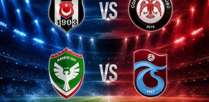 Canlı skor: Beşiktaş-Çorum FK ve Amedspor-Trabzonspor maçlarında heyecan çok yüksek