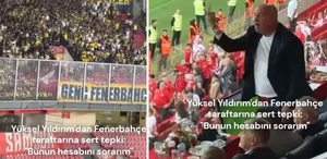 Fener taraftarı küfretti, Yüksel Yıldırım çıldırdı İşte o anlar