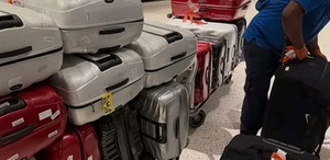 Milli yıldızmız ABD’ye 16 valizle döndü Görenler şaşkınlığını gizleyemedi