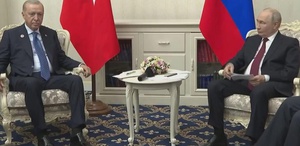 Cumhurbaşkanı Erdoğan ile Rusya Devlet Başkanı Putin’in görüşmesi başladı