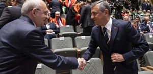 Özel ve Kılıçdaroğlu’nun sıcak selamlaşması