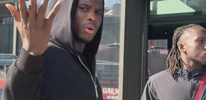 Onuachu Trabzon’a döndü Havalimanında gördüklerine inanamadı