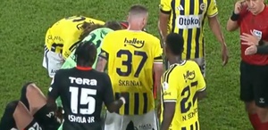 Derbide ortalık karıştı Skriniar ile Vlahovic birbirine girdi