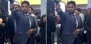 Sağlık Bakanı silahı eline aldı Yaptığı herkesi şaşkına çevirdi