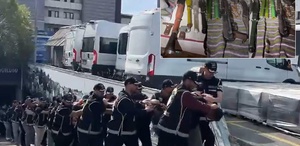 Sarallar suç örgütüne düzenlenen operasyonda gözaltına alınan 19 şüpheli tutuklandı