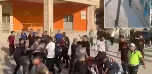 Silah seslerinin yükseldiği okuldan ilk görüntüler Saldırgan böyle kaçtı